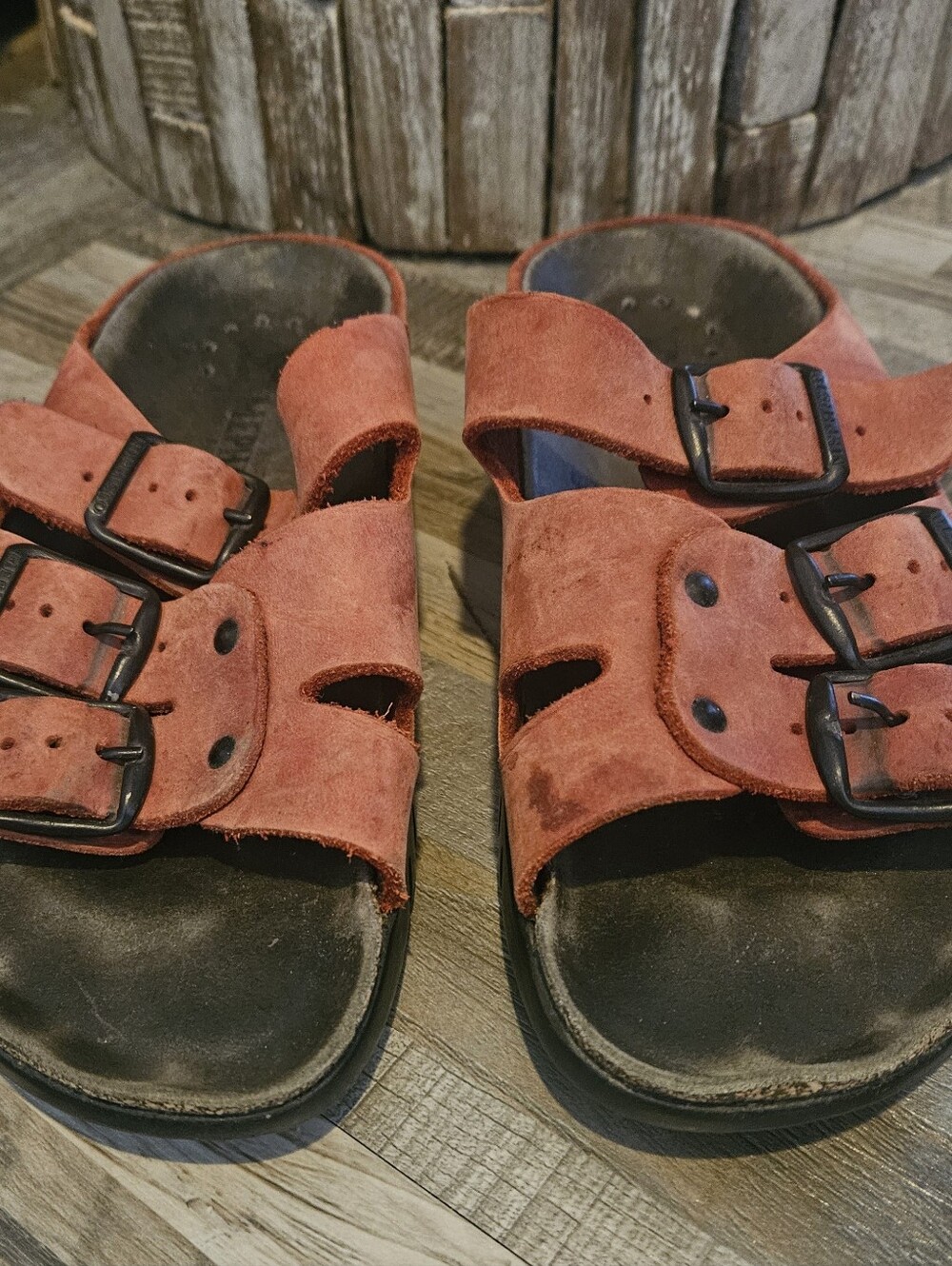 Mephisto Zach Fit sandals in red suede . 36 - Picture 2 of 12